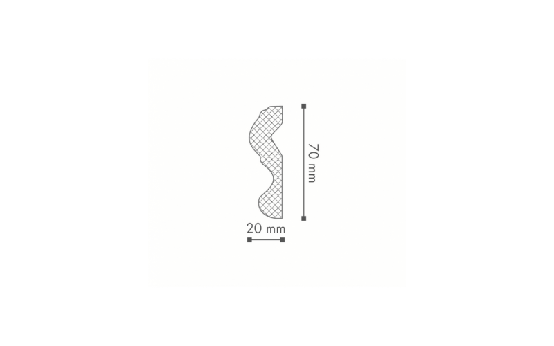 Плинтус NMC N (LX-70)